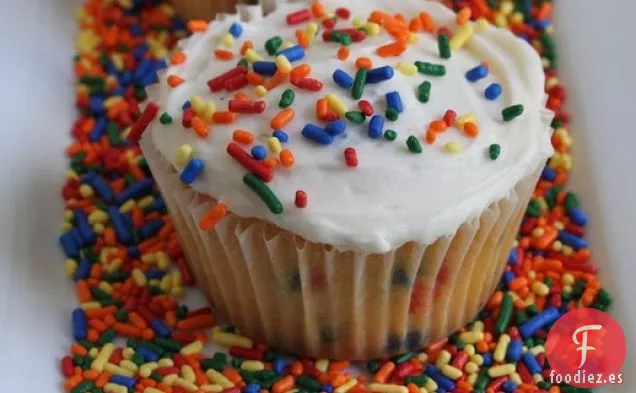 Martes sin Gluten: Cupcakes Funfetti