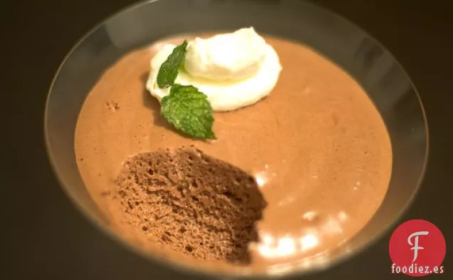 Mousse de Chocolate Espresso Francés