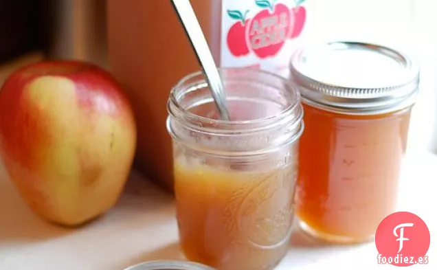 Gelatina de Sidra de Manzana con Caramelo