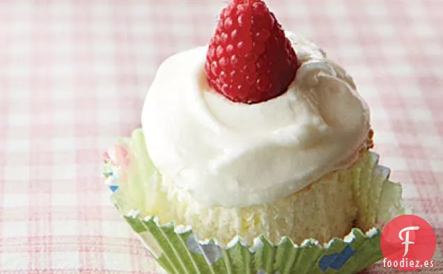 Limón Angel Food Cupcakes