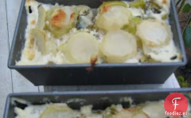 Gratinado De Nabo Y Puerro