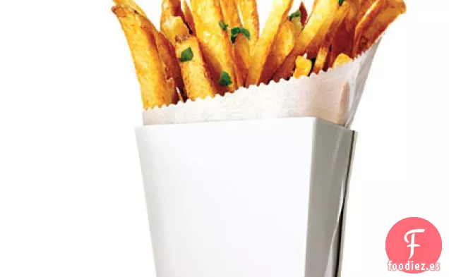 Patatas Fritas al Horno con Ajo y Hierbas