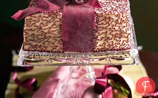 Tarta Navideña de Chocolate y Vainilla