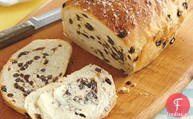 Pan de Soda Irlandés con Grosellas y Semillas de Alcaravea