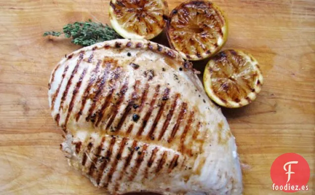 Cena Dominical: Pechuga de Pavo A La Parrilla Con Limón