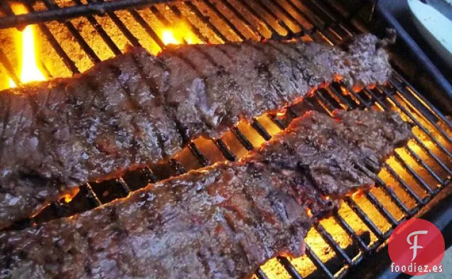 Falda de Carne con Miso Rojo