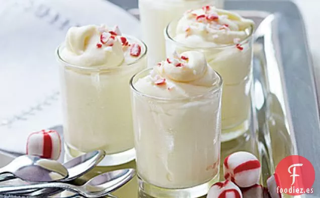 Mousse de Chocolate Blanco y Menta