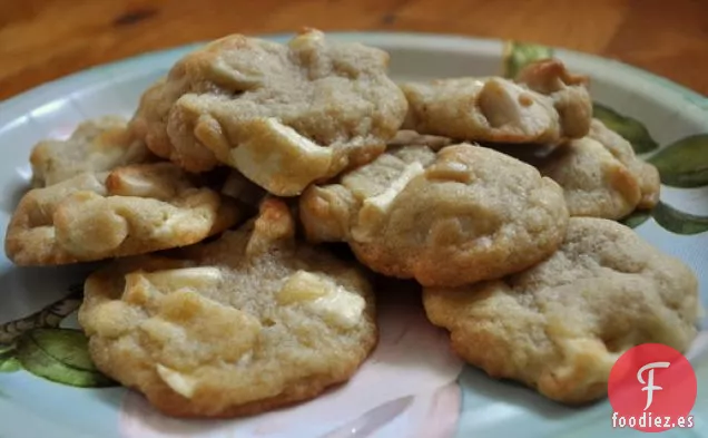 Galletas de Macadamia de Chocolate Blanco