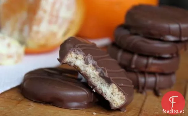 Martes Sin Gluten: Galletas de Chocolate y Naranja Sin Hornear