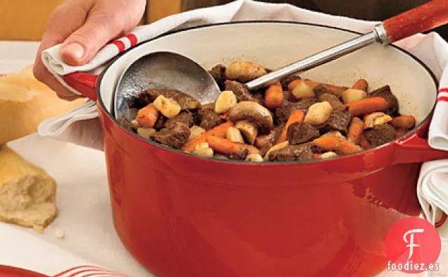 Estofado de Ternera de Vino Tinto