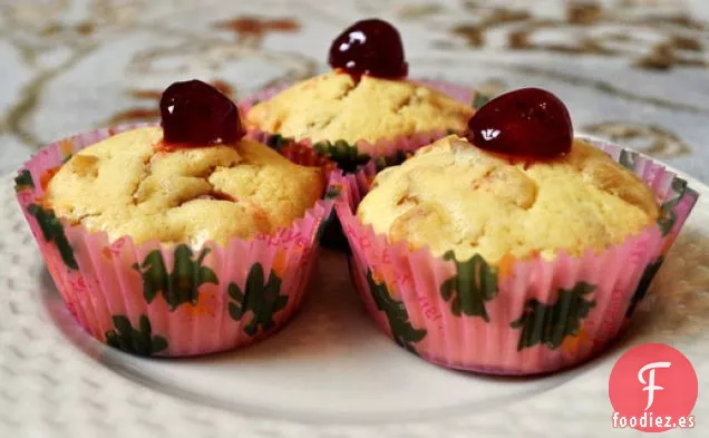 Magdalenas de Pastel de Frutas