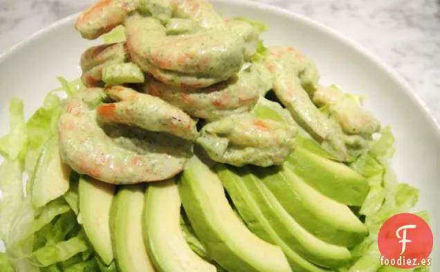 Cocina el Libro: Ensalada de Camarones y Aguacate en la Terraza del Cielo