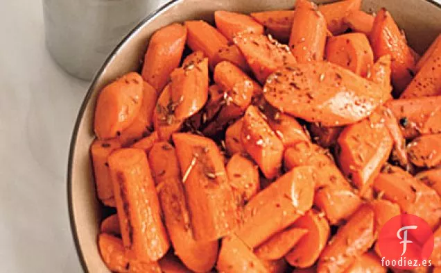 Zanahorias Tostadas Con Comino Caramelizado