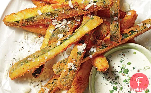 Pajitas de Calabacín Fritas
