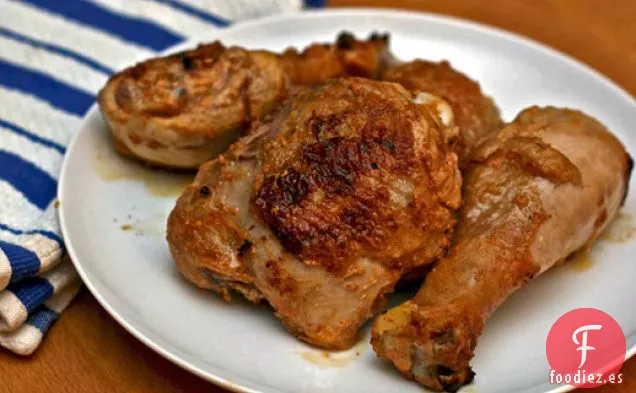 Pollo Asado con Yogur Especiado