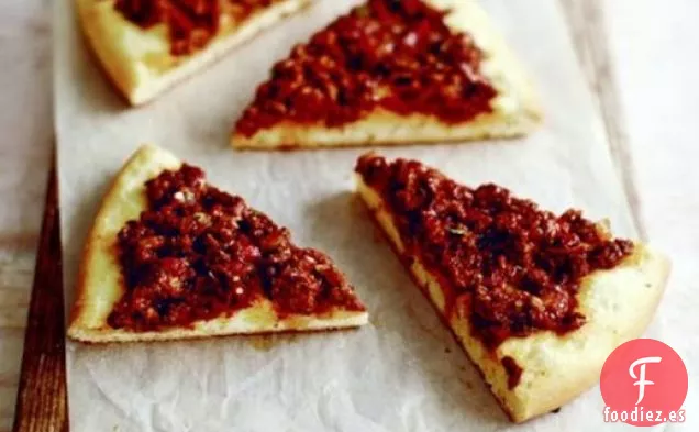 Cocina el Libro: Pizza de Cordero de Oriente Medio