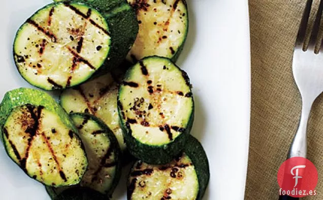 Calabacín a la Parrilla con Sal Marina