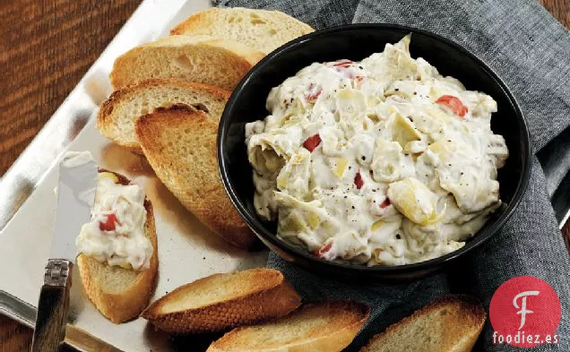 Salsa de Queso Azul y Alcachofa