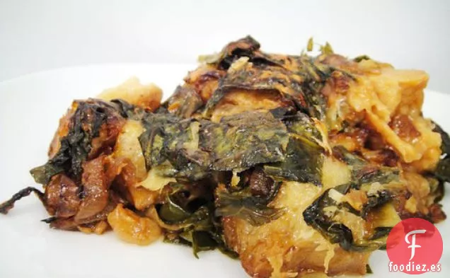 Cocina el Libro: Pan y Cebolla con Verduras Picantes