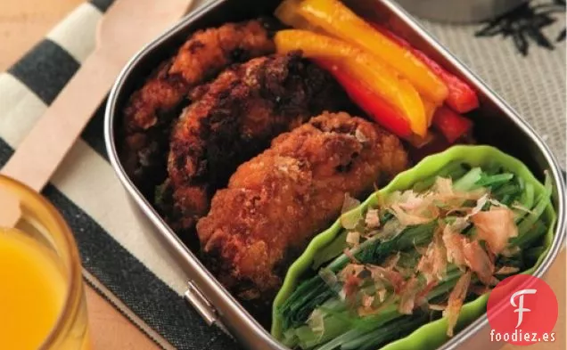 Cocina el libro: Pepitas de Tofu de Miso con Edamame