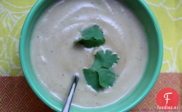 Coma Por Ocho Dólares: Sopa de Coliflor Asada Con Comino