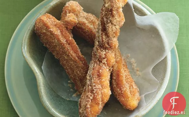 Mini Churros Con Polvo De Canela