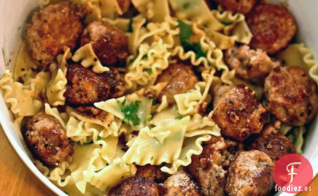 Cena de esta noche: Albóndigas de Carne de Cerdo con Limón y Polpettine