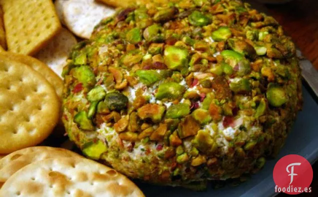 Cocina el Libro: Bola de Queso con Comino, Menta y Pistachos