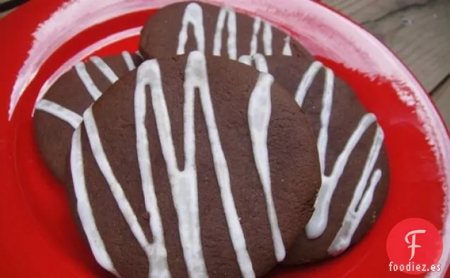 Galletas de Melaza de Jengibre y Chocolate