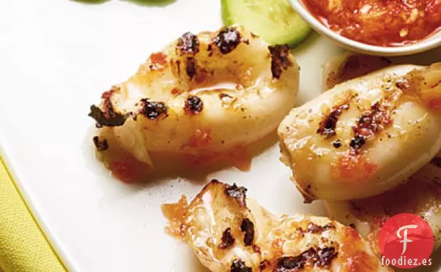 Calamar Asado de Singapur (Sotong Bakar)