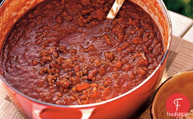 Chili Vegetariano de Christine