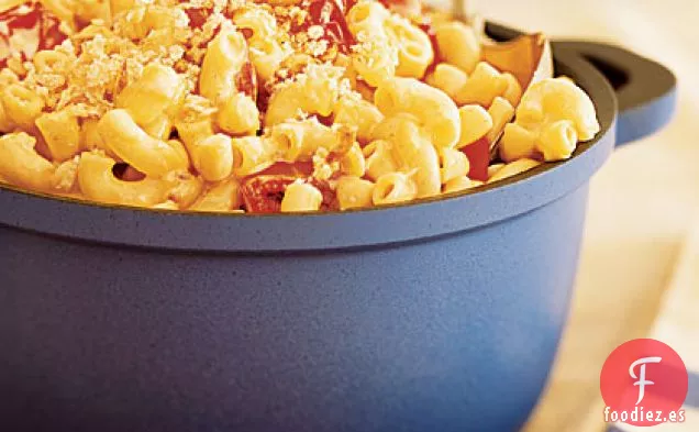 Macarrones y Queso con Tomates Asados