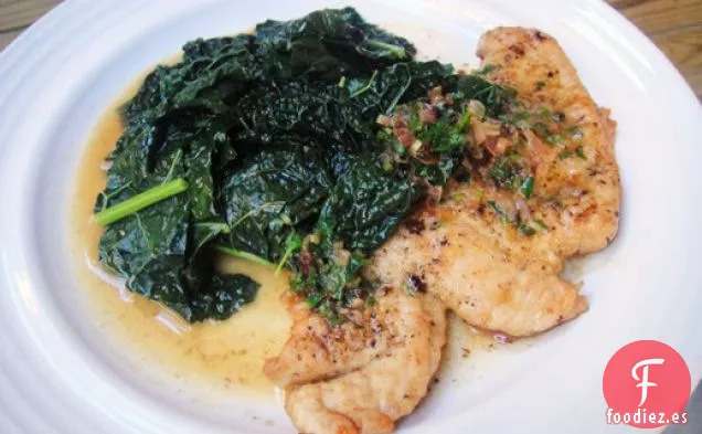 Cocinar el libro: Piccata de Pavo