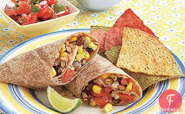 Burritos Jack de Maíz, Frijol Negro y Pimienta