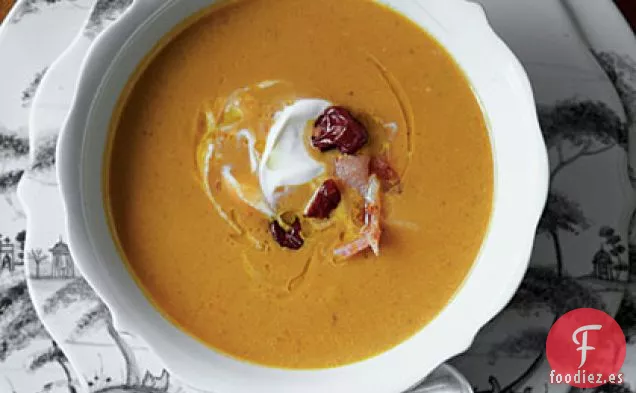 Sopa de Crema de Castañas