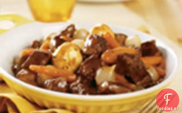 Bourguignonne de Ternera Simple de Cocción Lenta