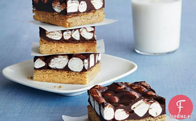 Barras S'more sin gluten