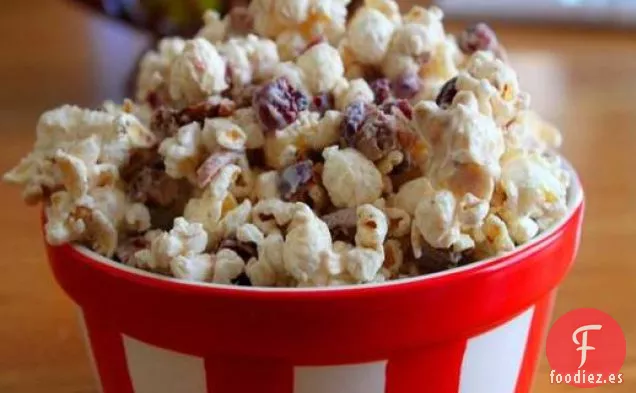 Martes Sin Gluten: Palomitas de Maíz de Chocolate Blanco de Manzana Cran