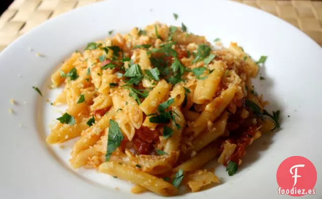 Cena de esta noche: Pasta con Coliflor y Anchoas