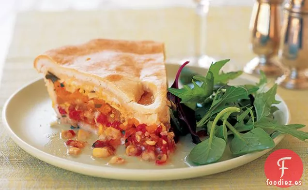 Pastel de Tomate y Maíz
