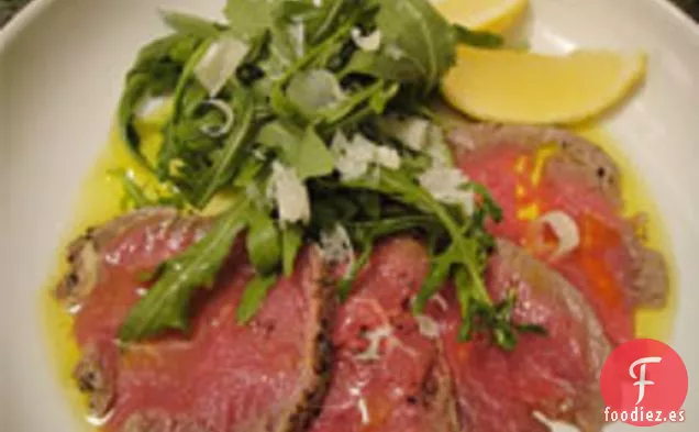 Cocina el libro: Carpaccio de Lomo de Ternera con Tomillo