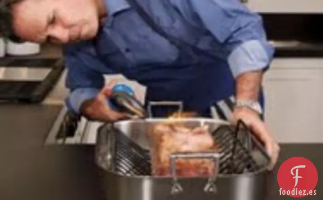 Cocina el Libro: Asado de Costilla de Primera Calidad con Soplete con Crema de Rábano Picante