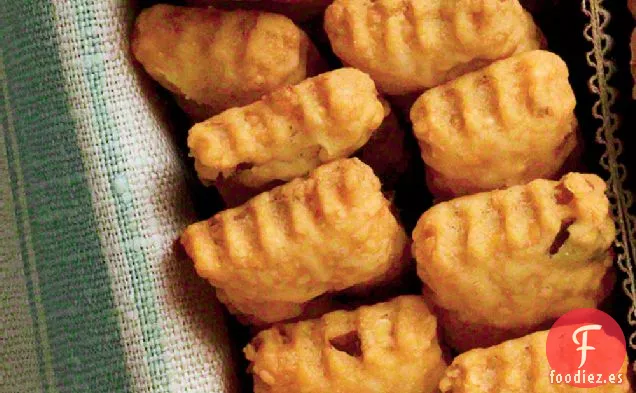 Barras de Pimentón Ahumado con Tocino y Queso Cheddar