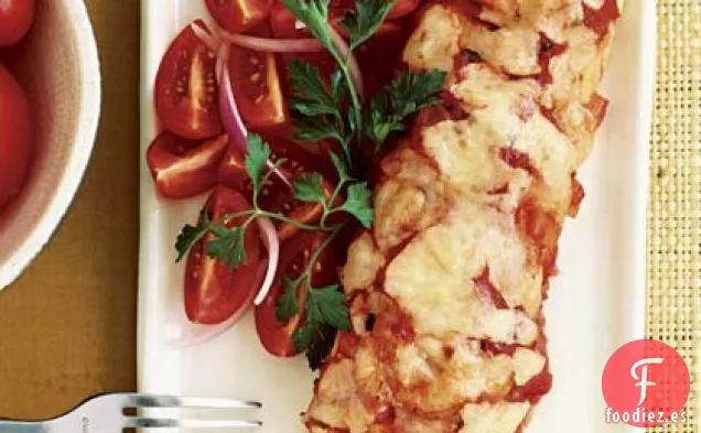 Enchiladas de Espinacas y Cangrejo