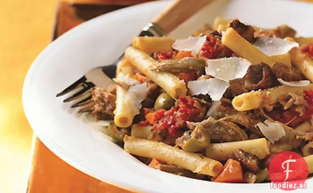 Rigatoni con Ragú de Pato