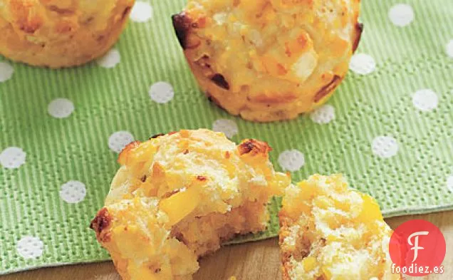 Mini Muffins de Maíz y Queso Feta