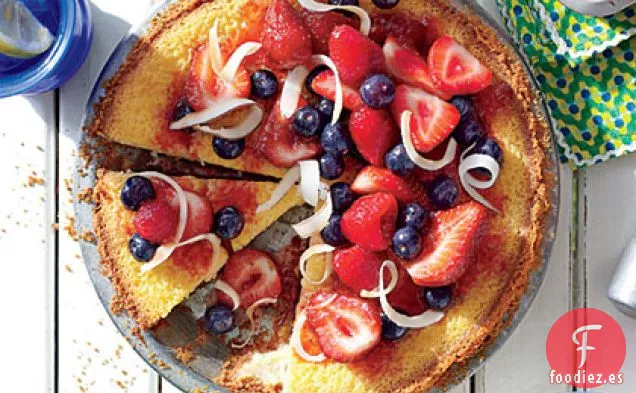 Pastel de Whisky con Bayas Achispadas