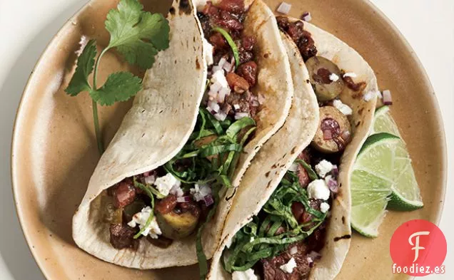 Tacos Suaves de Picadillo de Carne