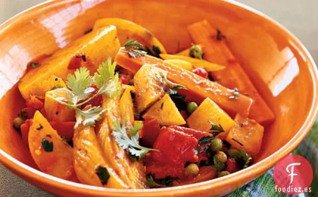 Tagine de Verduras con Especias del Norte de África