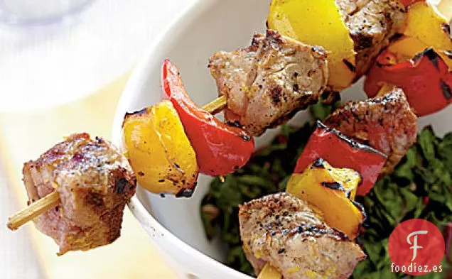 Pinchos de Cerdo Toscanos